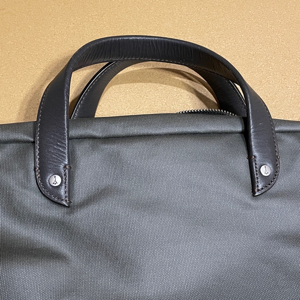 Jack Spade Messenger Bag Waxed and Leather - Picture 10 of 10
